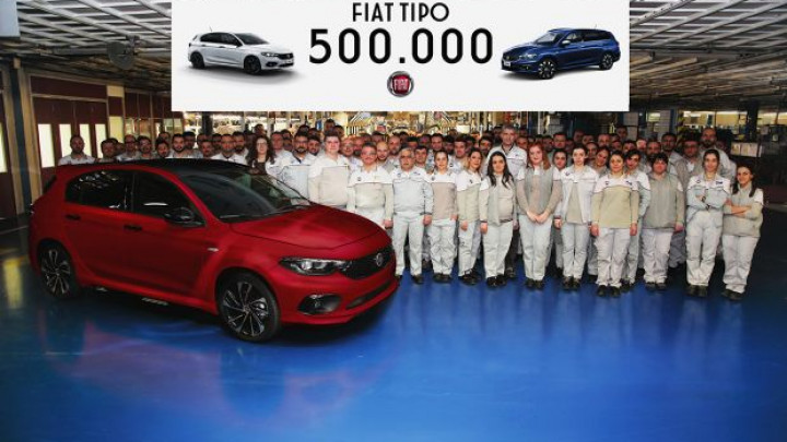Fiat Tipo raggiunge le 500.000 unità prodotte